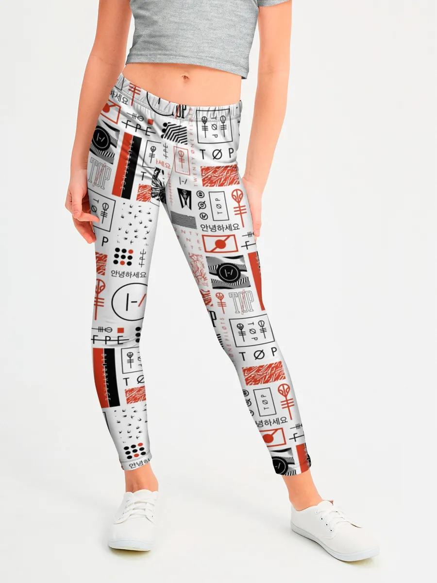 Леггинсы для девочки / Twenty One Pilots - Blurryface