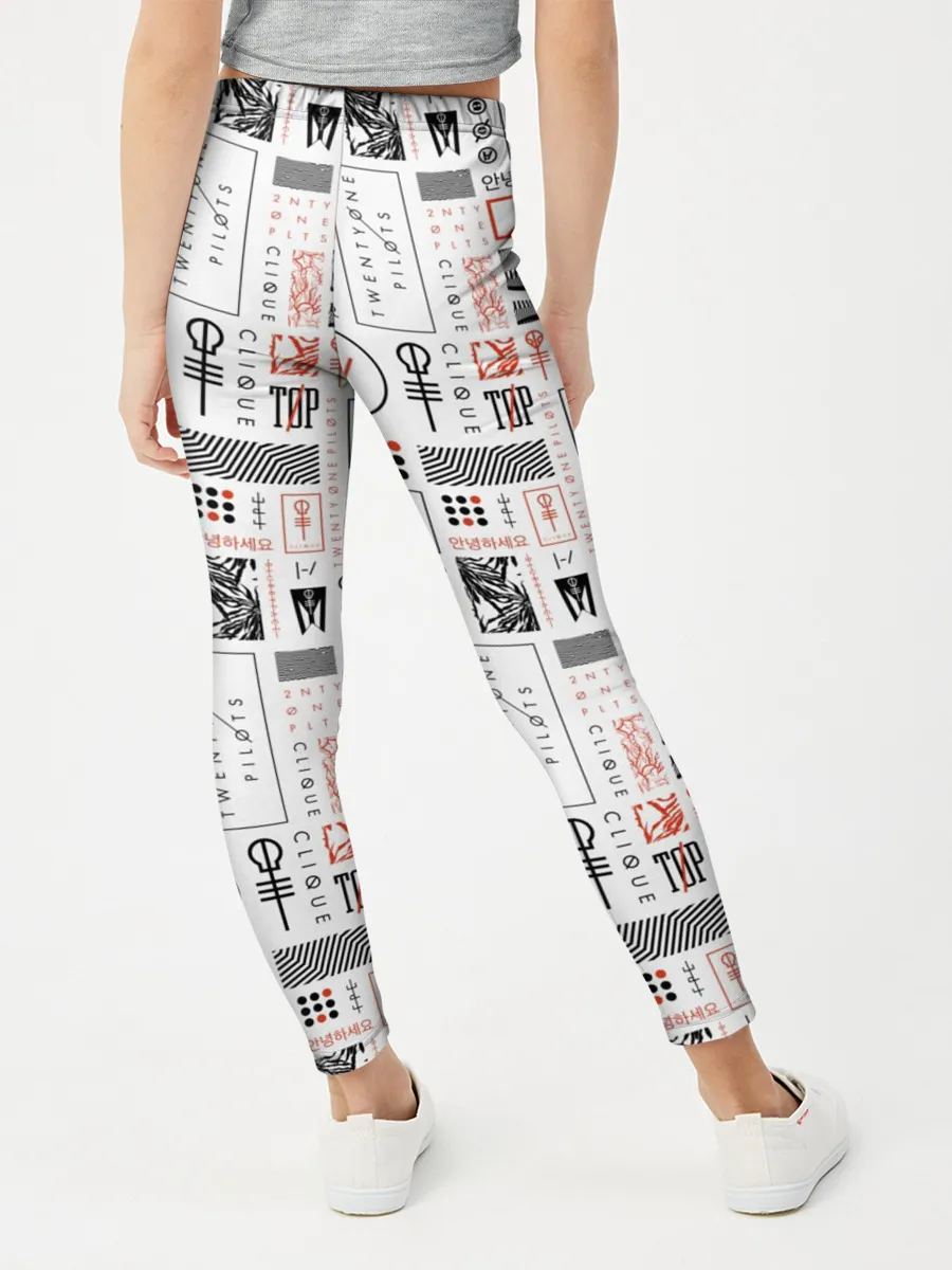 Леггинсы для девочки / Twenty One Pilots - Blurryface