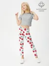 Леггинсы для девочки / Вишневое настроение