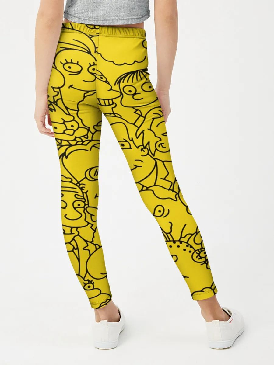 Леггинсы для девочки / Симпсоны