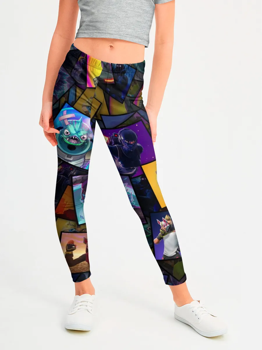 Леггинсы для девочки / FORTNITE | ФОРТНАЙТ