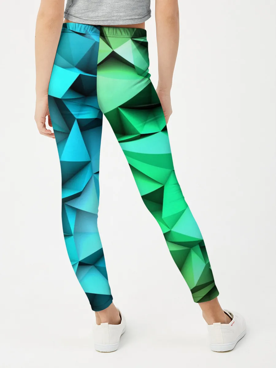 Леггинсы для девочки / abstraction geometry