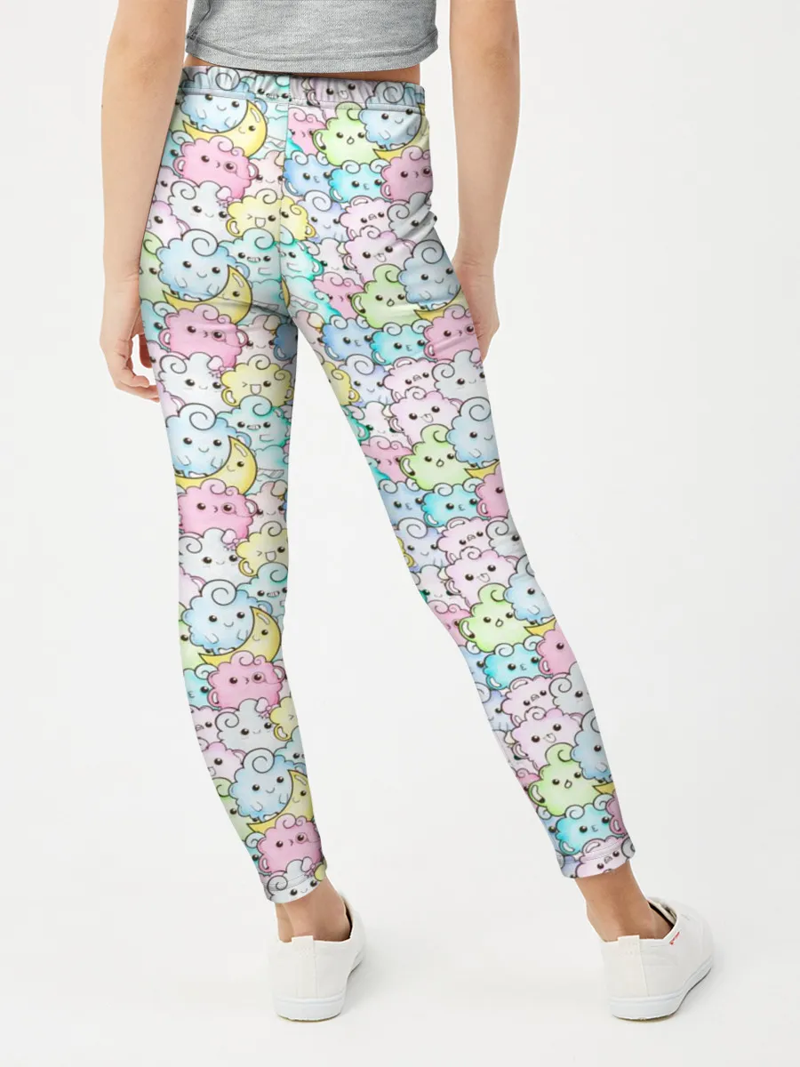 Леггинсы для девочки / Kawaii night