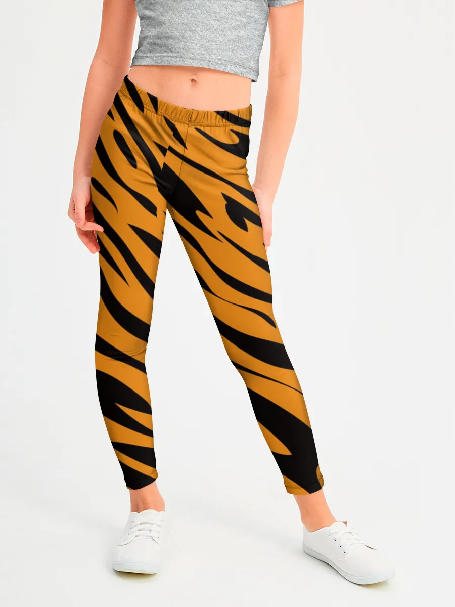 Леггинсы для девочки / Тигр