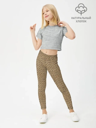 Леггинсы для девочки / Джут