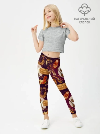 Леггинсы для девочки / Русские блины