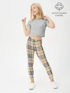 Леггинсы для девочки / Nova check
