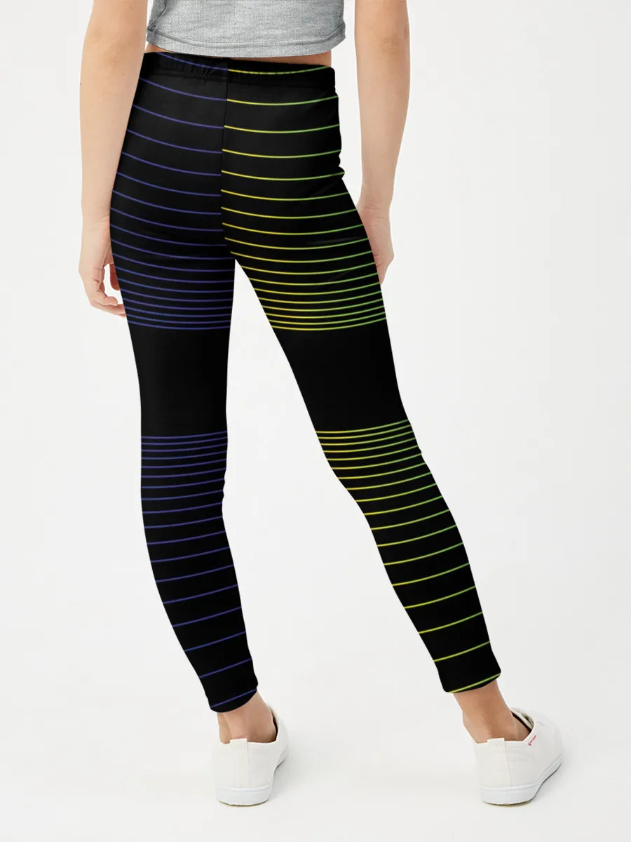 Леггинсы для девочки / Полоски