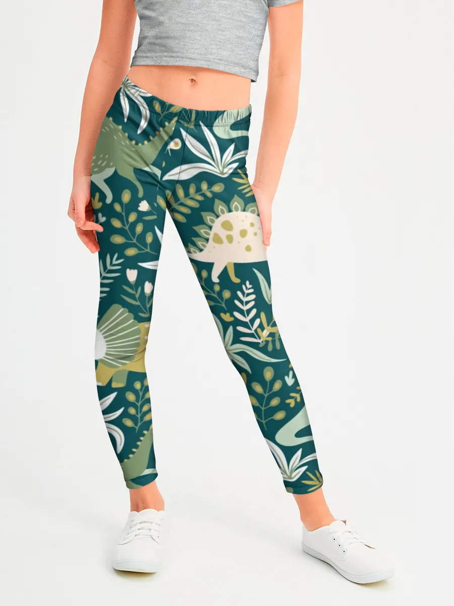 Леггинсы для девочки / Динозавры