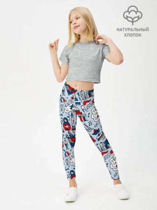 Леггинсы для девочки / Travel to Saint Petersburg