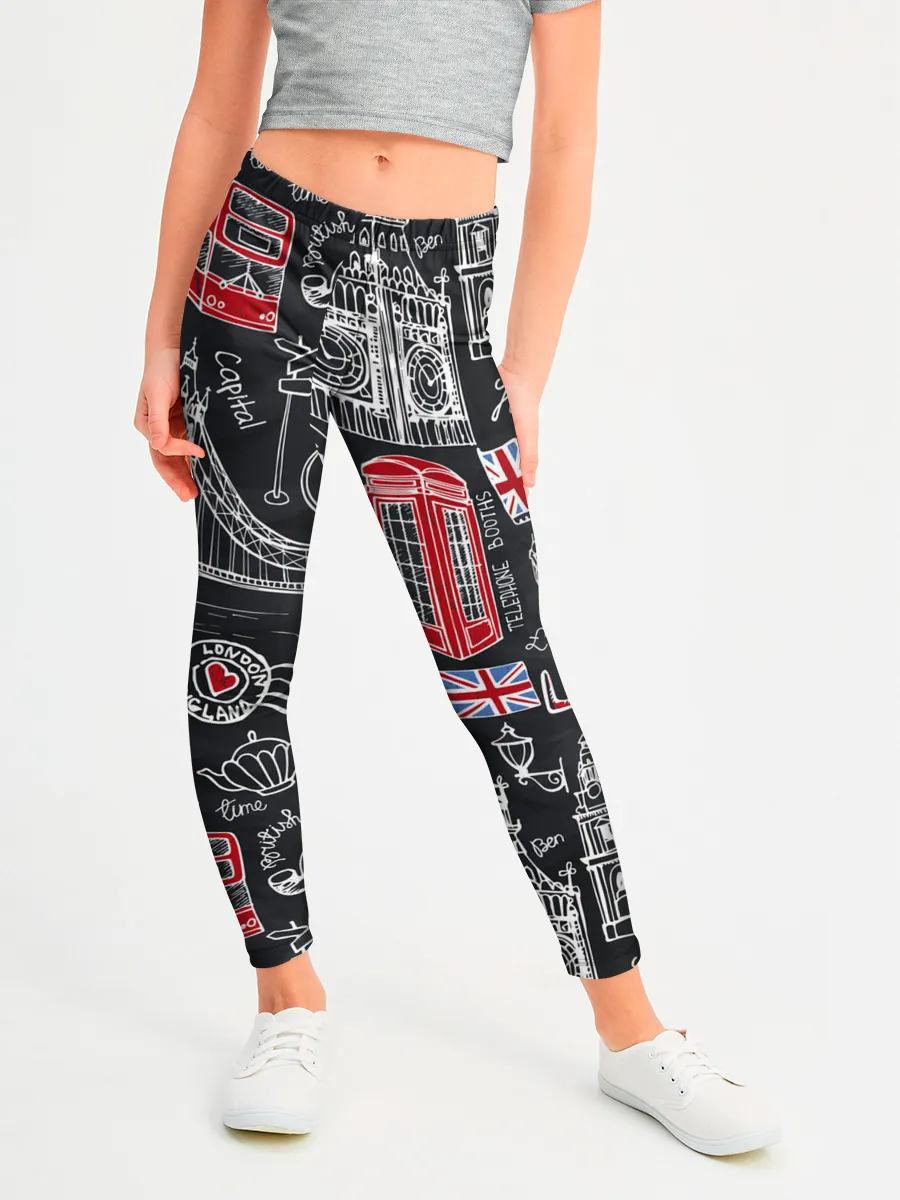 Леггинсы для девочки / Лондон