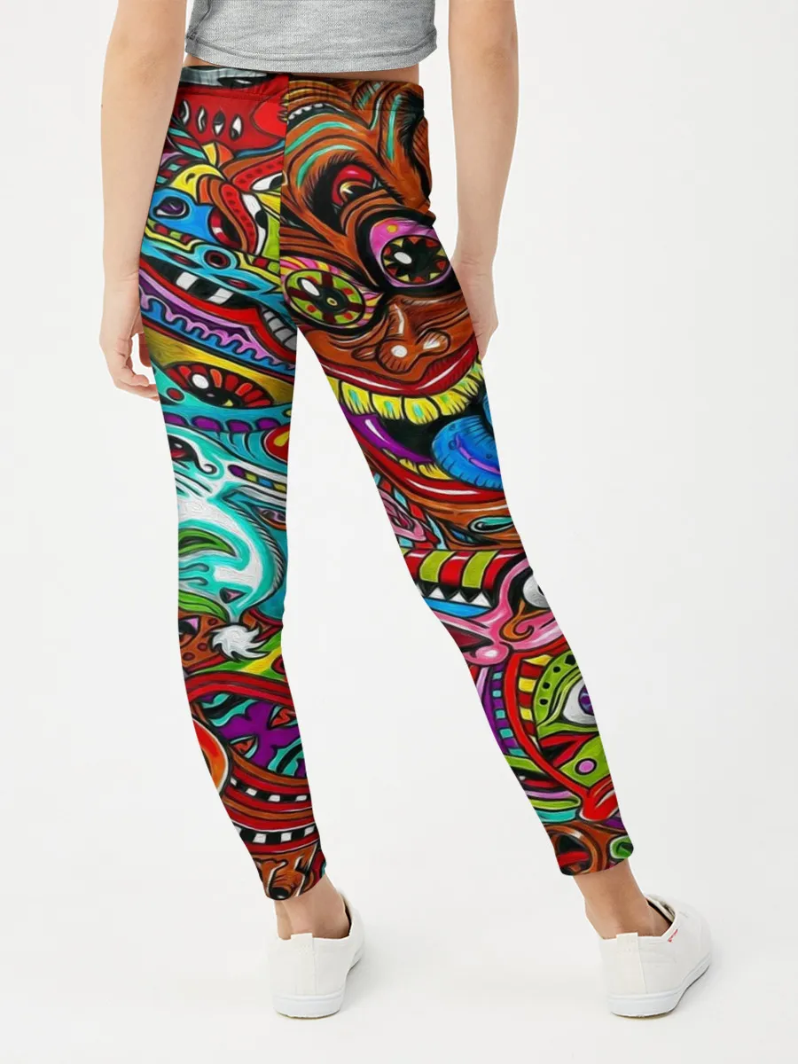 Леггинсы для девочки / Психоделика