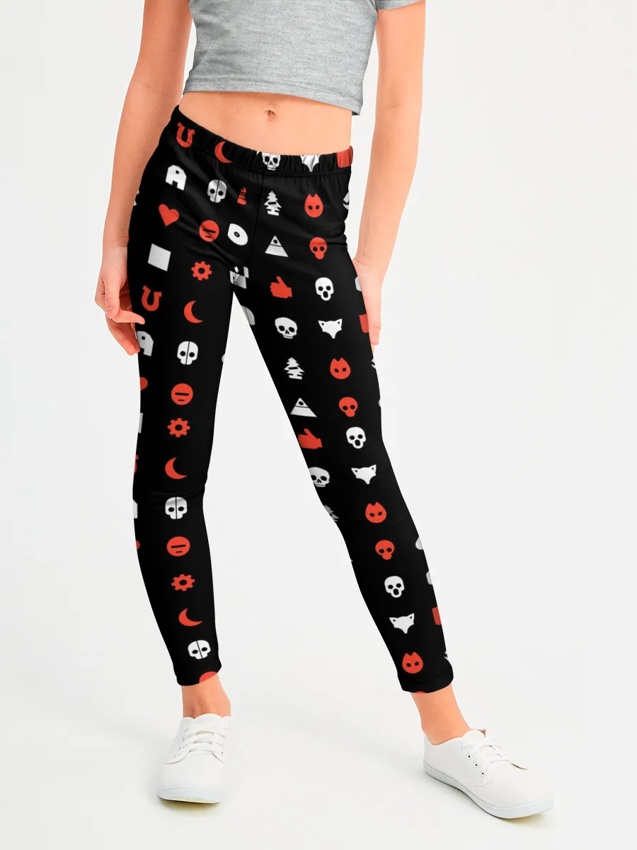 Леггинсы для девочки / Любовь, смерть и роботы