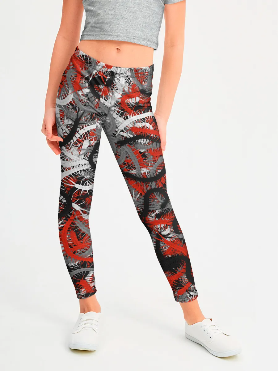 Леггинсы для девочки / Сколопендры