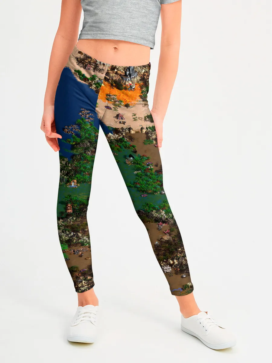 Леггинсы для девочки / Heroes style HD