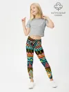 Леггинсы для девочки / Африканский стиль