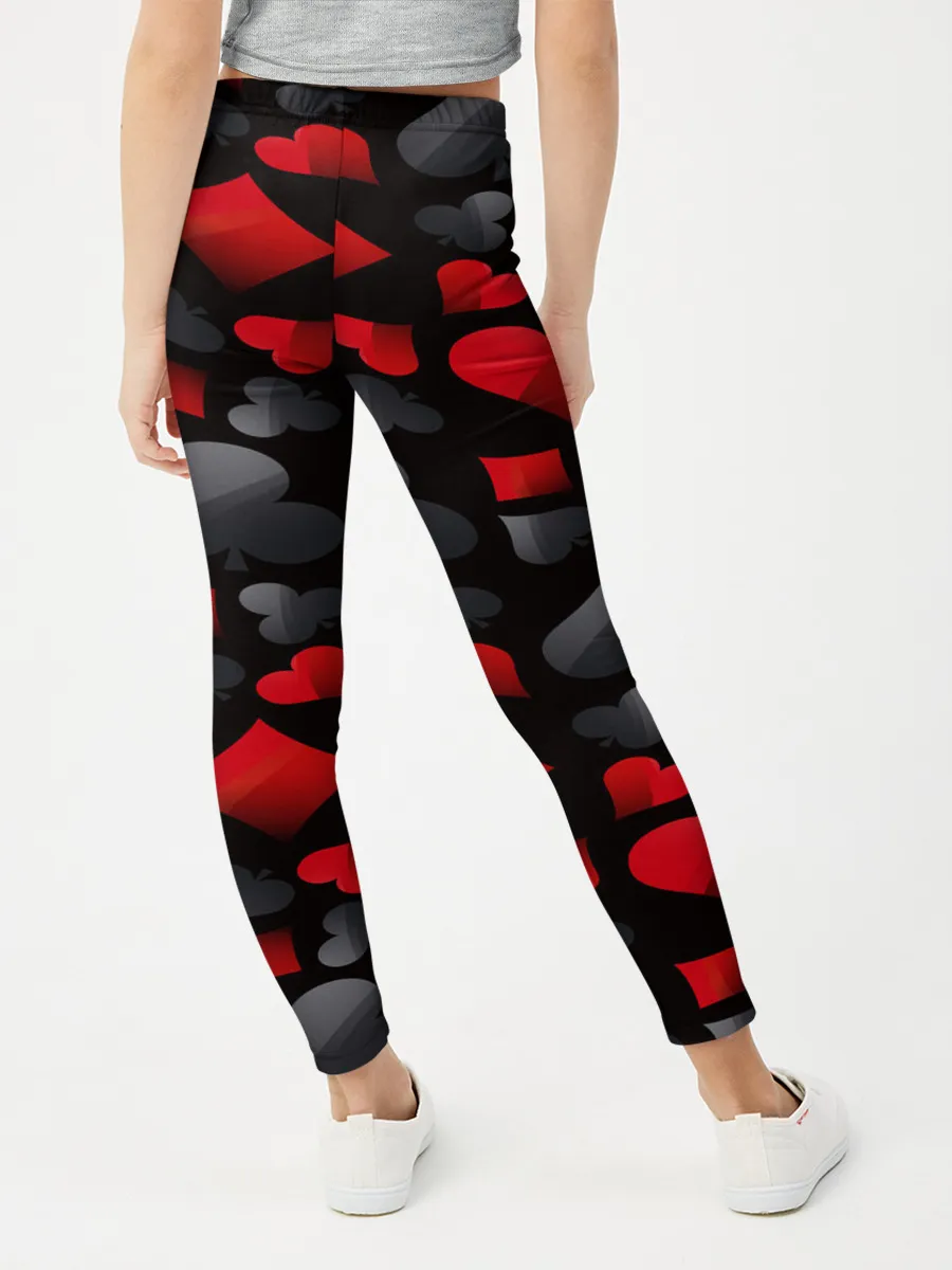 Леггинсы для девочки / Card suits