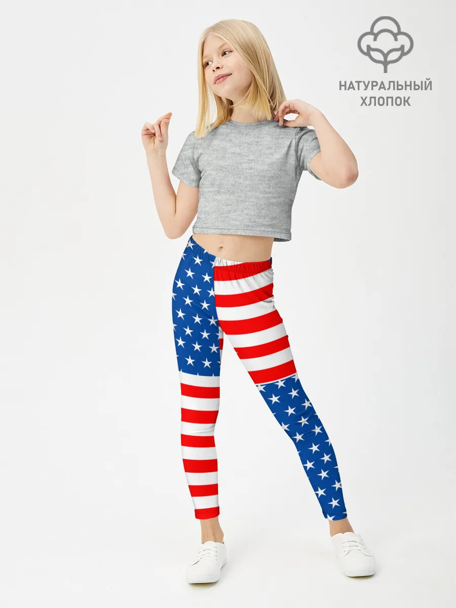 Леггинсы для девочки / США