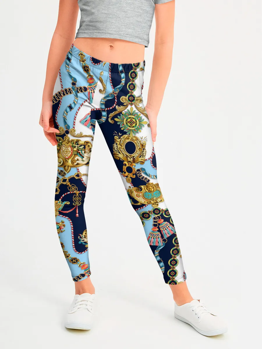 Леггинсы для девочки / Барокко