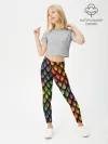Леггинсы для девочки / Чешуя дракона