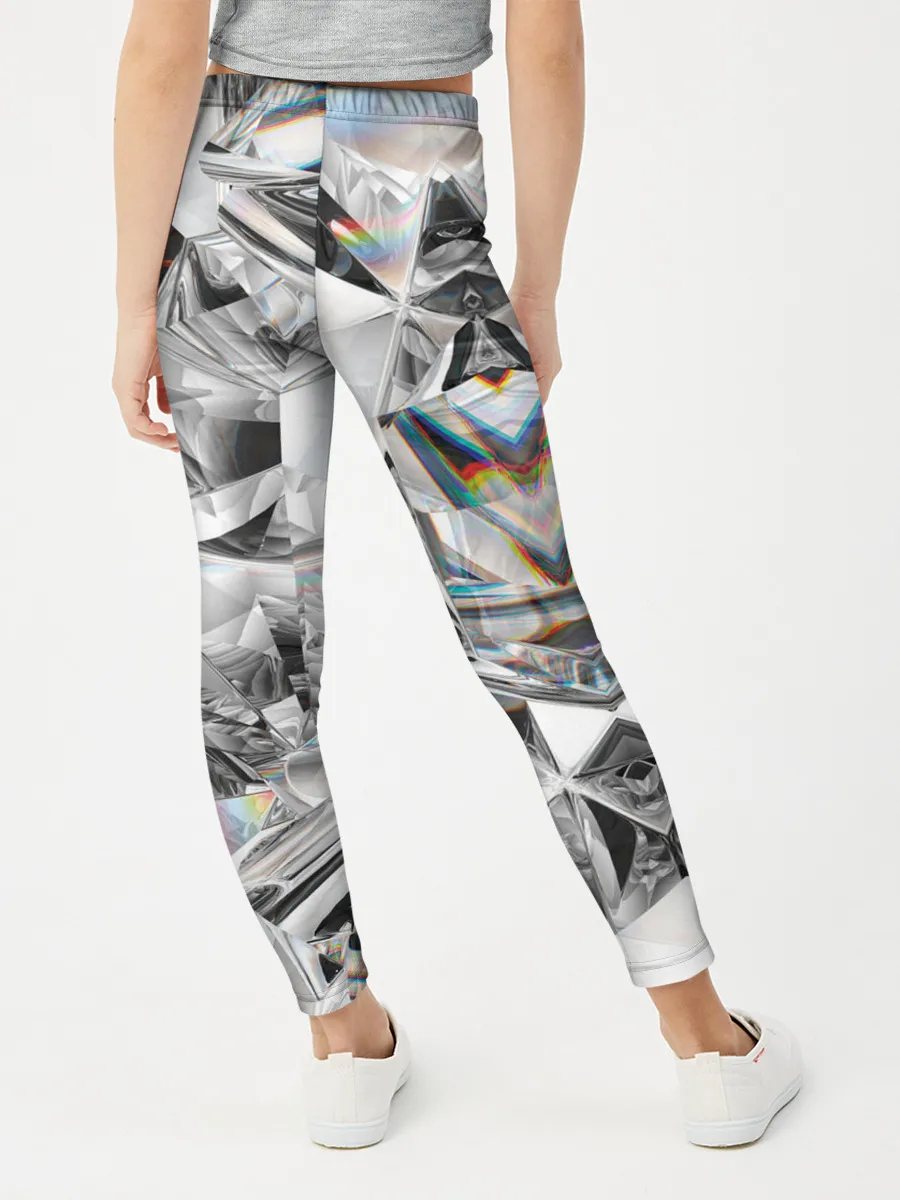 Леггинсы для девочки / Бриллиантовый блеск