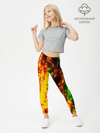 Леггинсы для девочки / TOXIC FLAME
