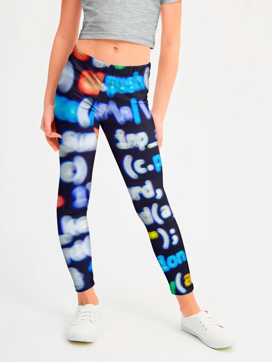 Леггинсы для девочки / ТЫЖ ПРОГРАММИСТ!