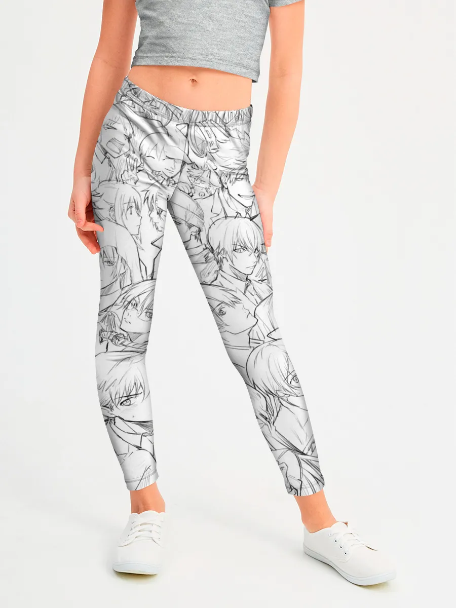Леггинсы для девочки / MANGA DRAWINGS
