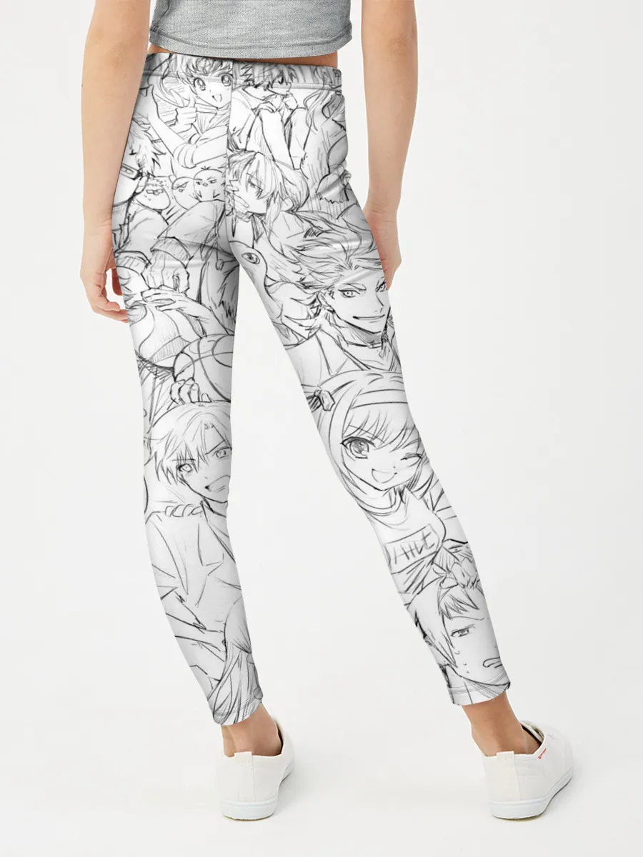 Леггинсы для девочки / MANGA DRAWINGS