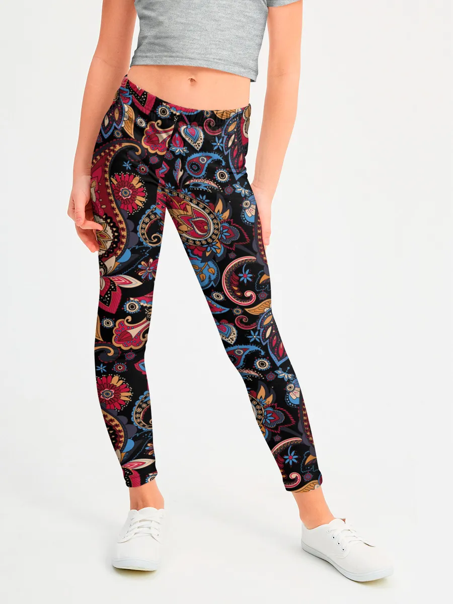 Леггинсы для девочки / Этнический орнамент