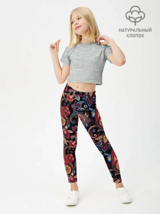 Леггинсы для девочки / Этнический орнамент