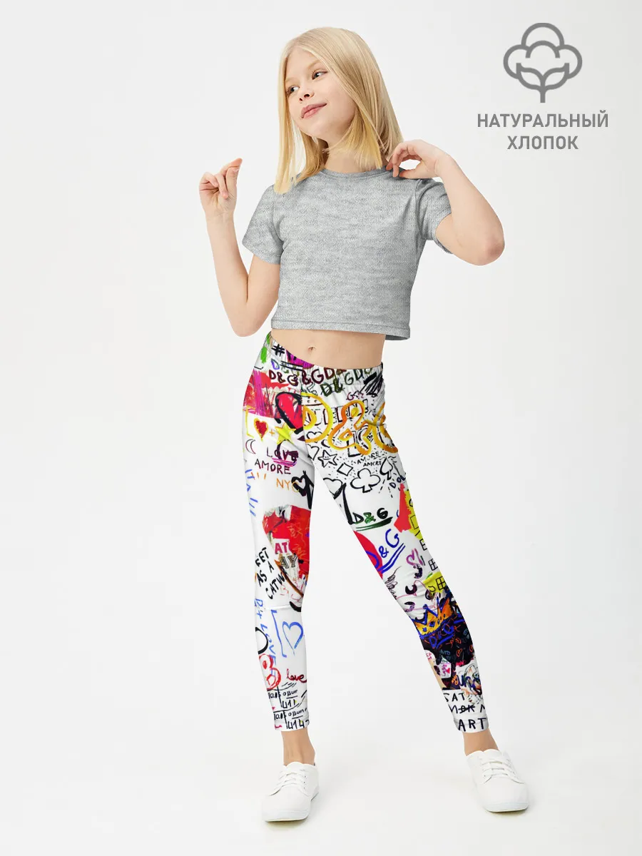 Леггинсы для девочки / DG paint