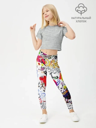 Леггинсы для девочки / DG paint