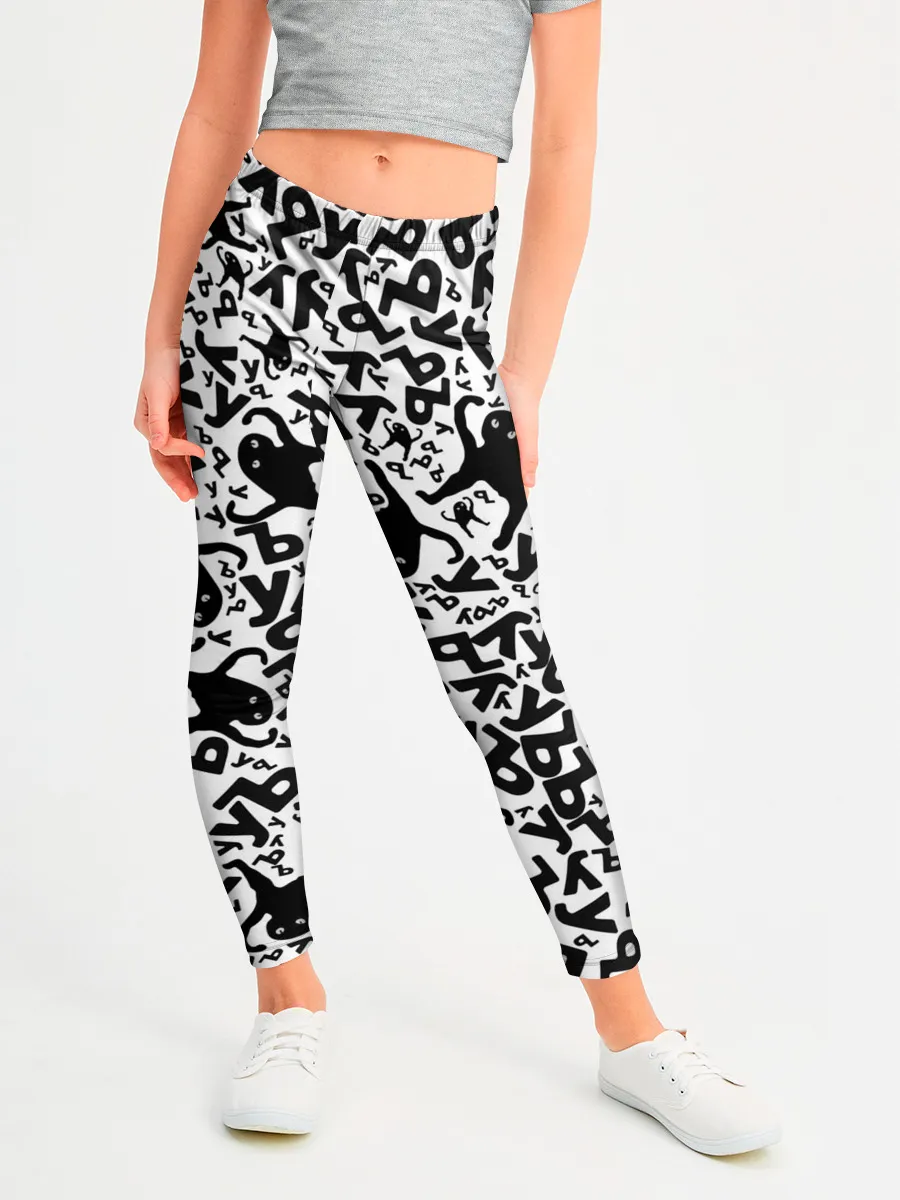 Леггинсы для девочки / ЪУЪ