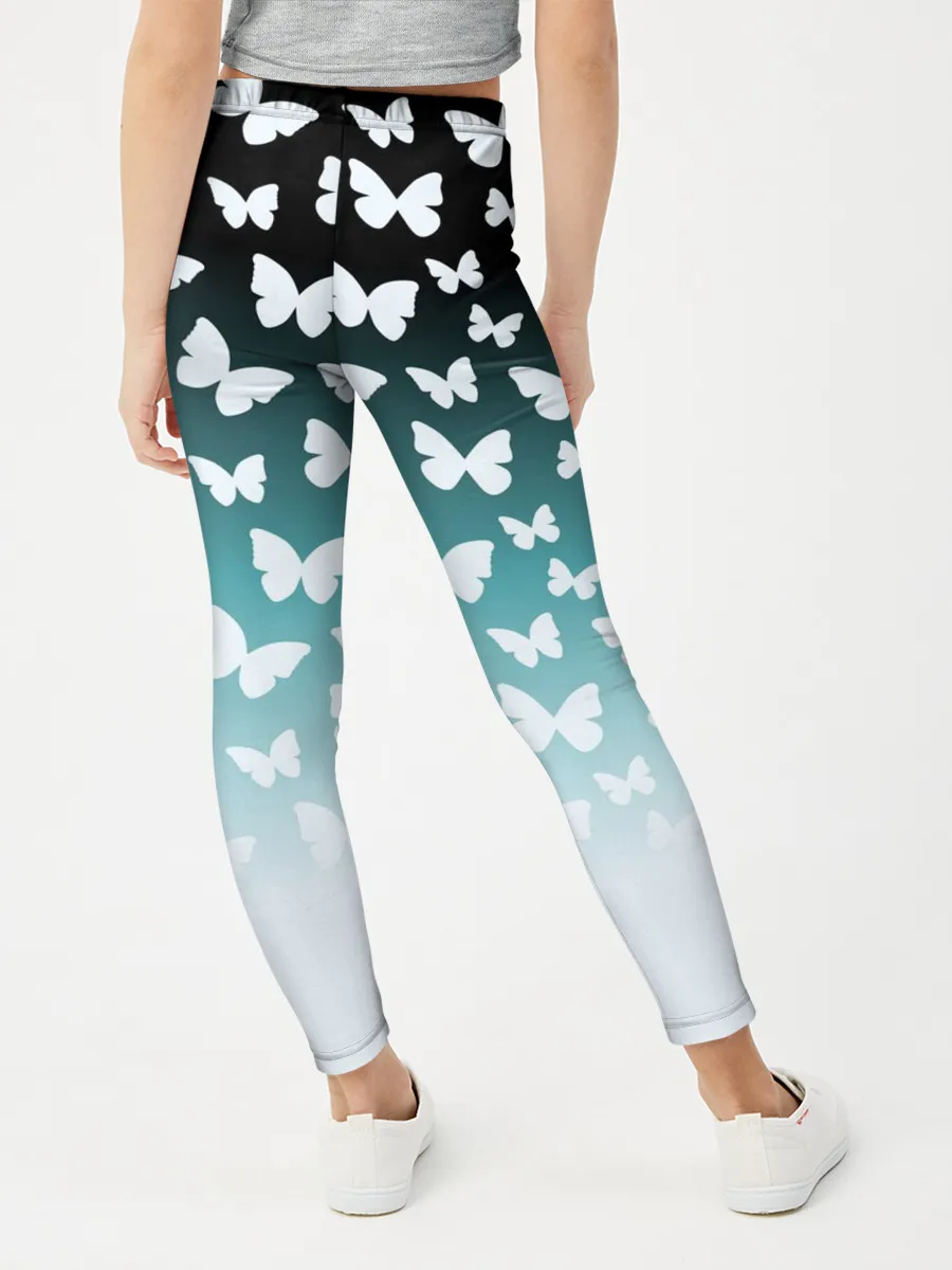 Леггинсы для девочки / Бабочки