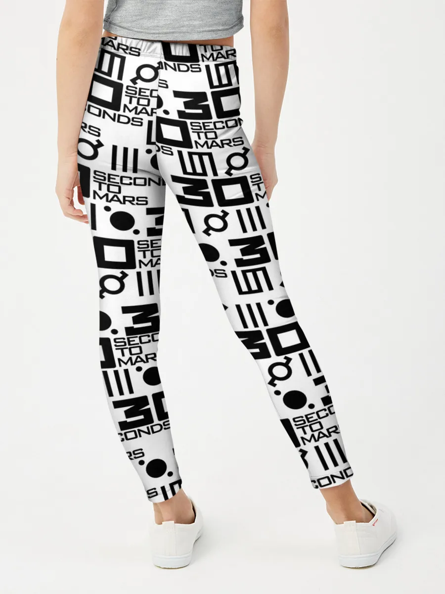 Леггинсы для девочки / 30 SECONDS TO MARS