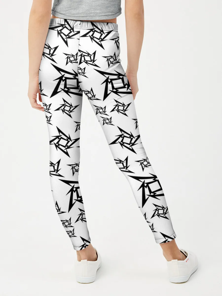 Леггинсы для девочки / METALLICA