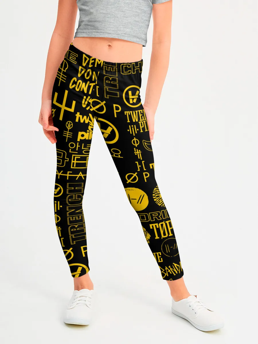 Леггинсы для девочки / TWENTY ONE PILOTS