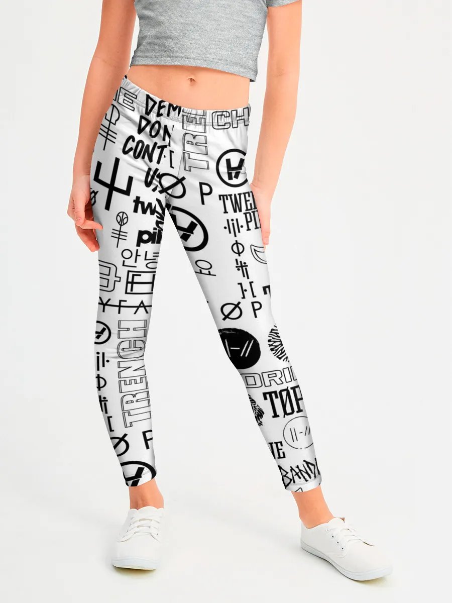 Леггинсы для девочки / TWENTY ONE PILOTS