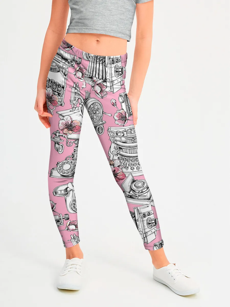 Леггинсы для девочки / Винтаж