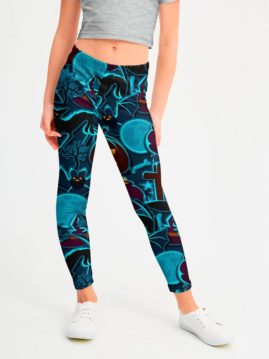 Леггинсы для девочки / Хэллоуин