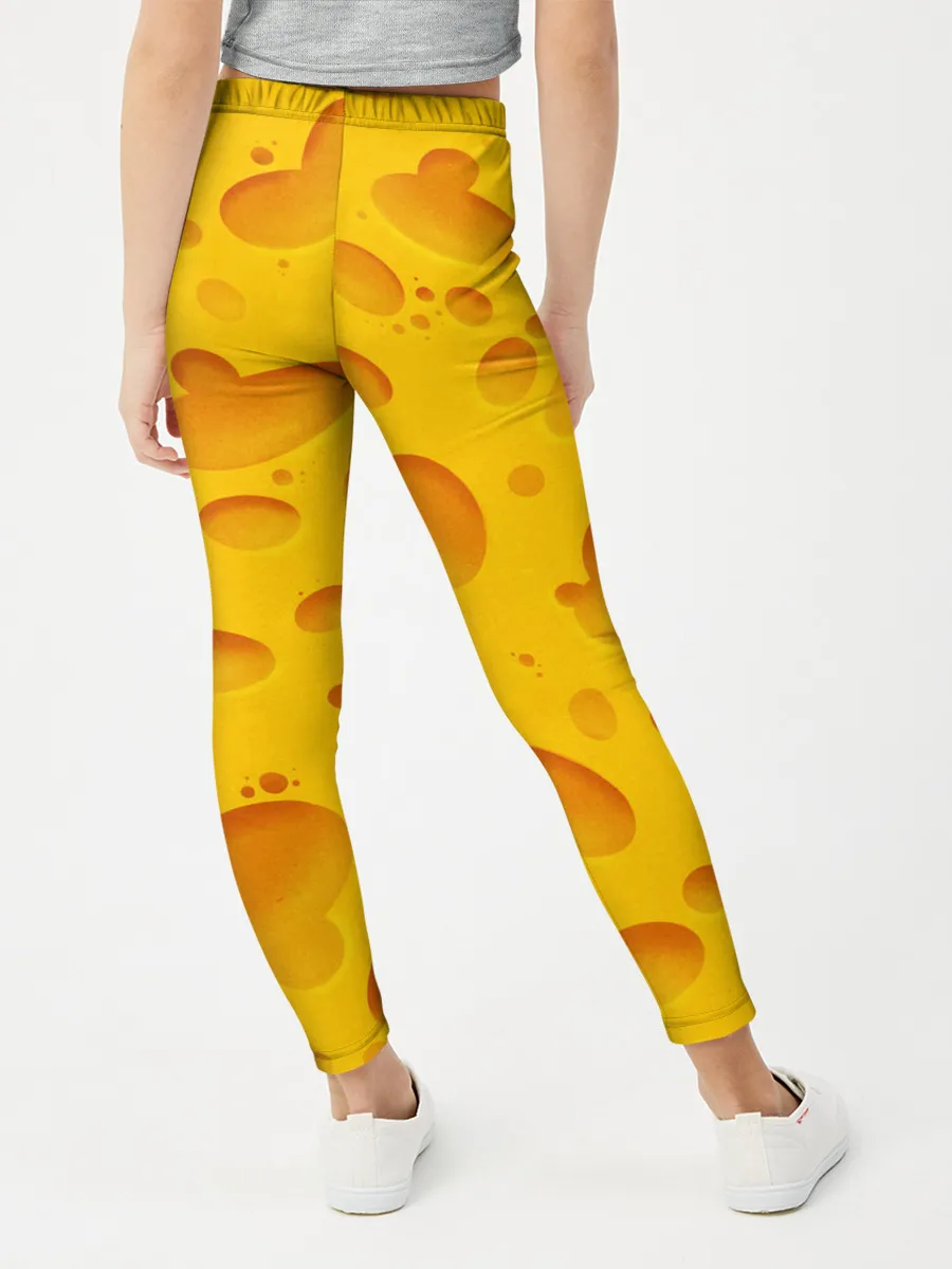 Леггинсы для девочки / Сыр