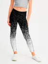 Леггинсы для девочки / BLACK AND WHITE ABSTRACTION