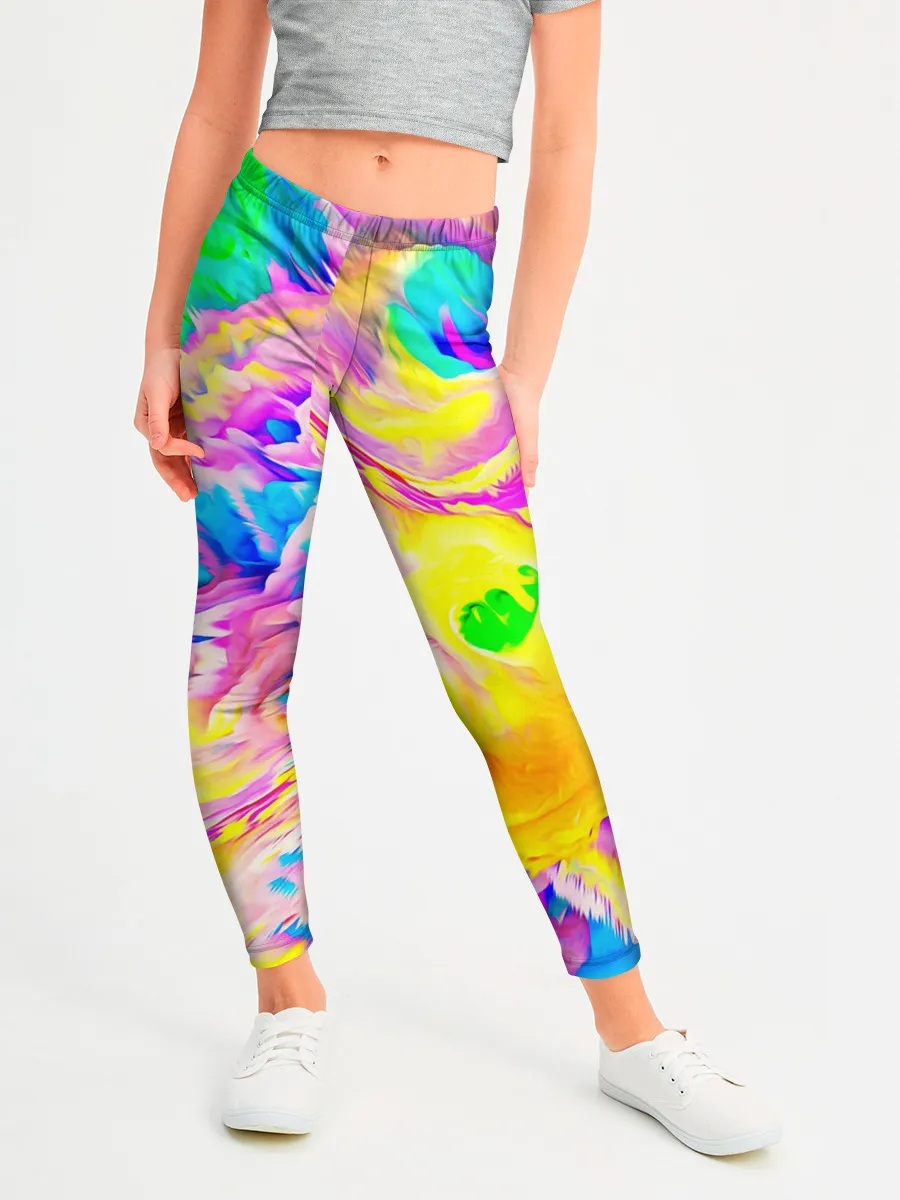 Леггинсы для девочки / КРАСКИ