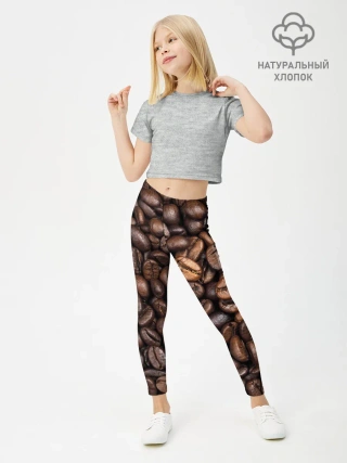 Леггинсы для девочки / Coffee