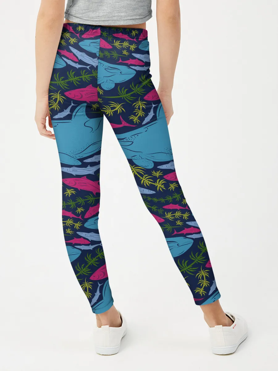 Леггинсы для девочки / Касатки