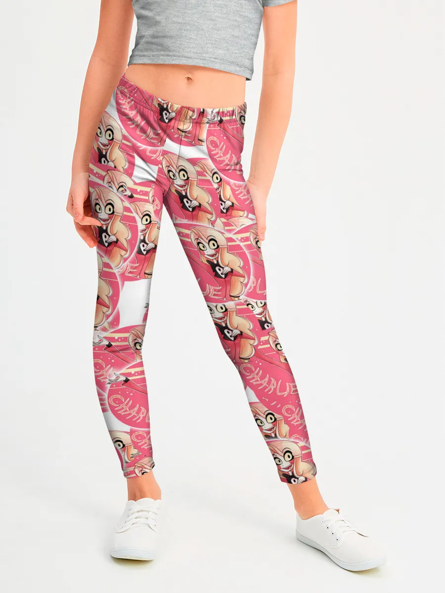 Леггинсы для девочки / Отель хазбин