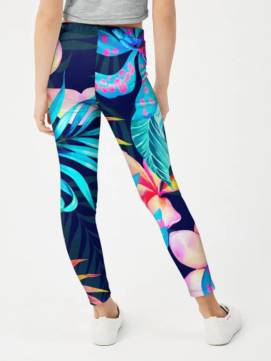 Леггинсы для девочки / TROPIC FLOWER