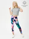 Леггинсы для девочки / TROPIC FLOWER