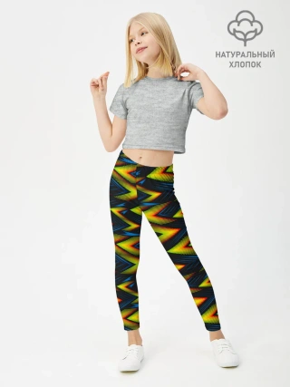 Леггинсы для девочки / ZigZag
